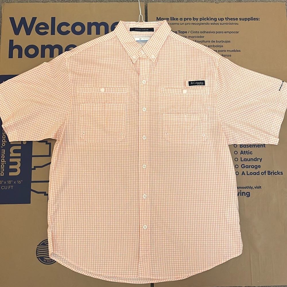 Columbia PFG Short Sleeve Button Down